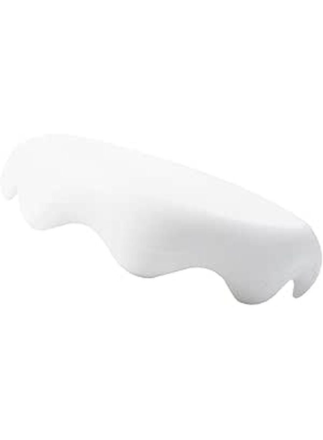 White 8Cm Diameter Food Grade Silicone Leak Proof Cup Lid Cover for Mugs - Image 1