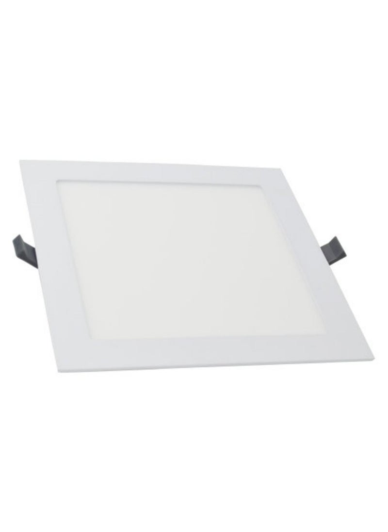 LEDVANCE - Ledvance Downlight Led Recessed Ceiling Lamp 6 Inch Slim Square Shape 15W 3000K Warm White Lighting Aluminium Body - Image 1