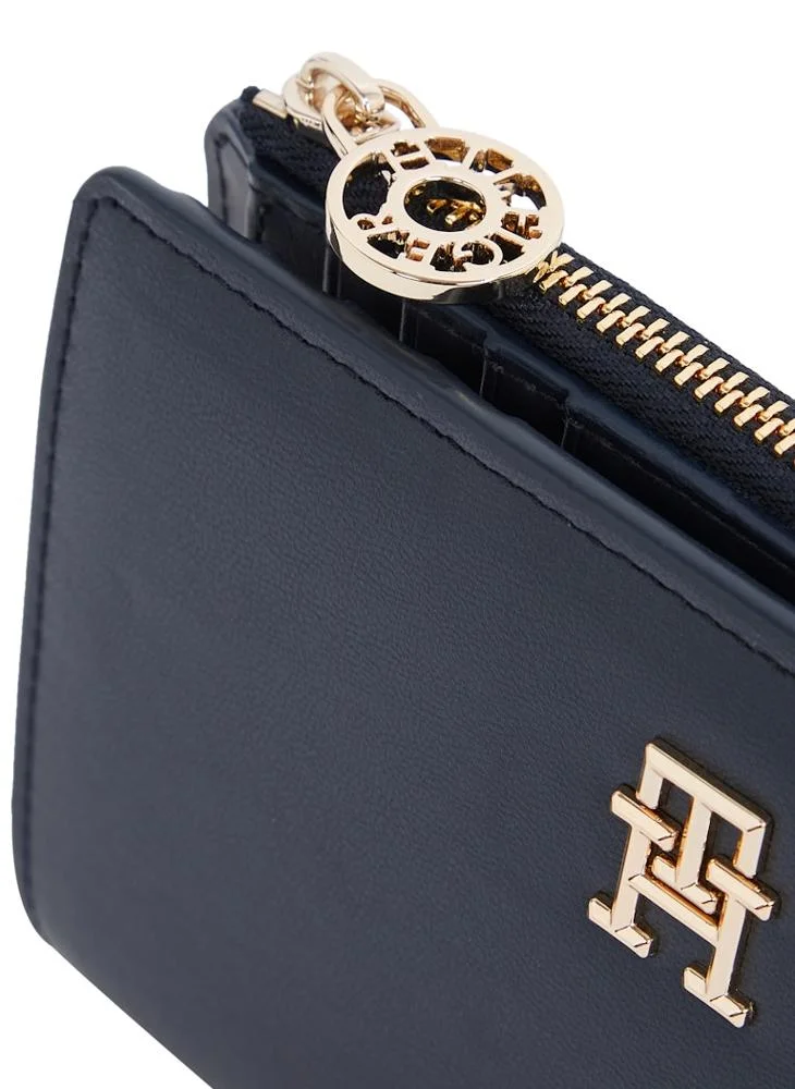 تومي هيلفيغر Monogram Zip Over Wallet