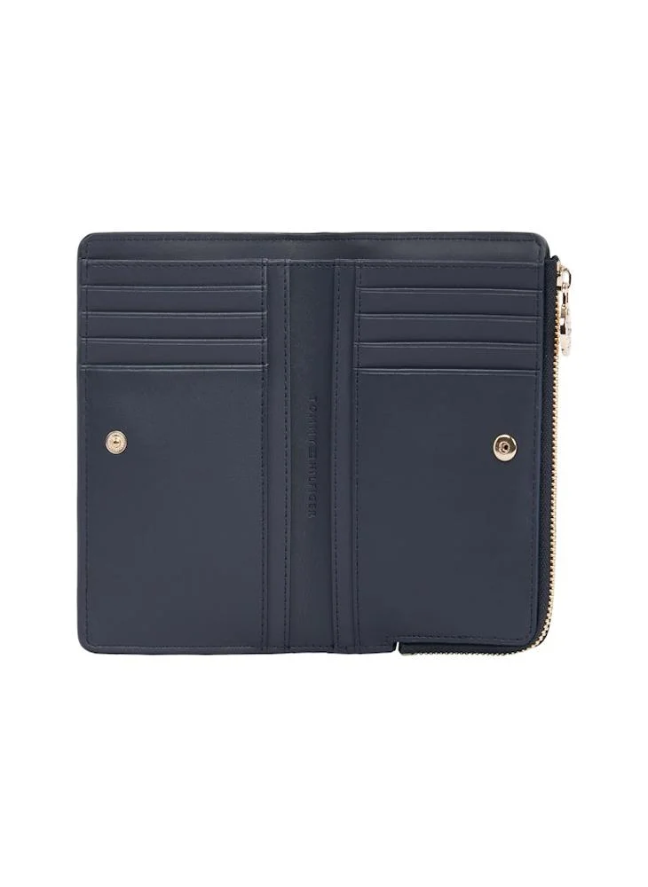 تومي هيلفيغر Monogram Zip Over Wallet