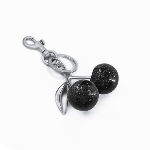 FASTFAIRY Keychain Cherry Bag Charms Purse: Key Chains Women Cute - Car keyrings leather handbags - Fashion enthusiasts - Image 2