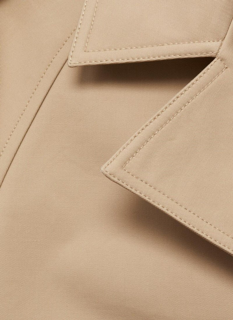 MANGO Lapels Double-Breasted Jacket  - Image 5