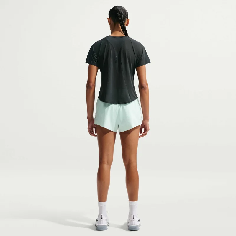 Nike Black Women's Swift Breathe Dri-FIT Running Top for Women | Best Price UAE