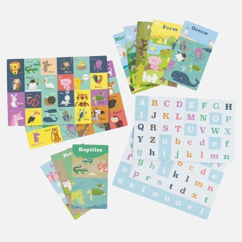 Tiger Tribe Magnificent ABC - Animals Flash Cards - Image 3