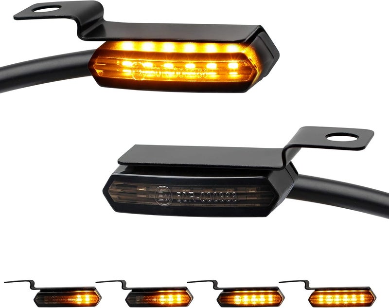 NTHREEAUTO Sequential LED Turn Signals for Motorcycles - Image 1
