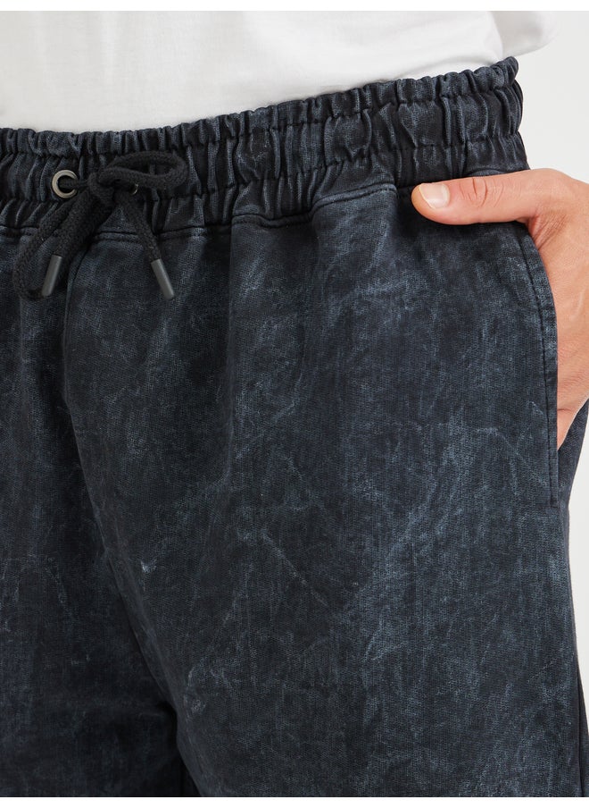 Styli Styli Placement Print Acid Wash Oversize Joggers  - Image 3