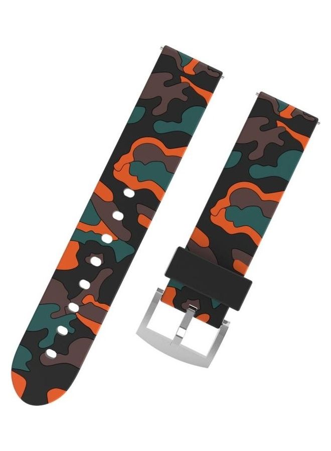 NIBEMINENT Simple Fashion Camouflage Pattern Watch Band For Samsung S3 Multicolour - Image 1