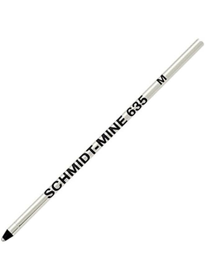 شميت 635 Mini D1 قلم حبر جاف متوسط الحجم، 4 عبوات، أسود Sc58149 - Image 3