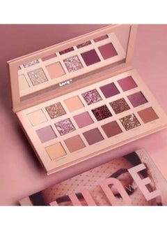 Mouj Best Makeup Eye-Shadow Pallet For Beautiful Eyes | Nude Edition 18 Vibrant Shades Pallet With Mirror  - Image 5