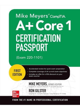 Mike Meyers' CompTIA A+ Core 1 Certification Passport (Exam 220-1101) - pzsku/Z06834635017261694830Z/45/_/1741787965/c41dc94b-7cb7-4e28-b4c8-ce64474cc2f3