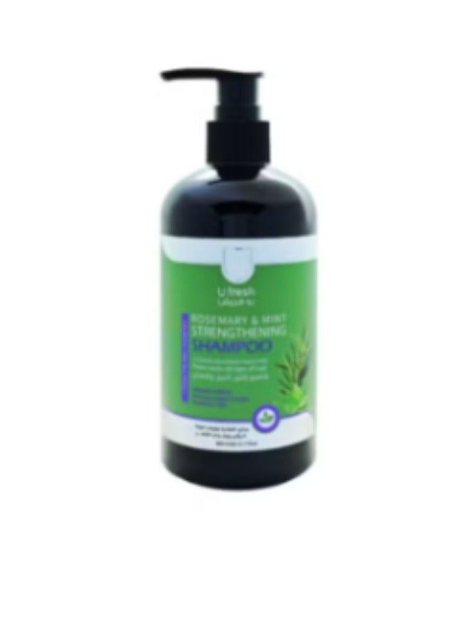U fresh Rosemary And Mint Strengthening Shampoo + Organics Rosemary And Mint Strengthening Conditioner  - Image 2