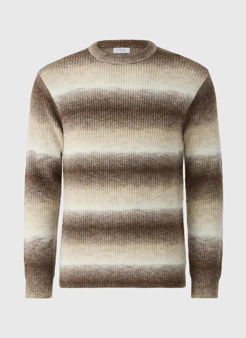 ماتلان Brown Gradient Design Jumper