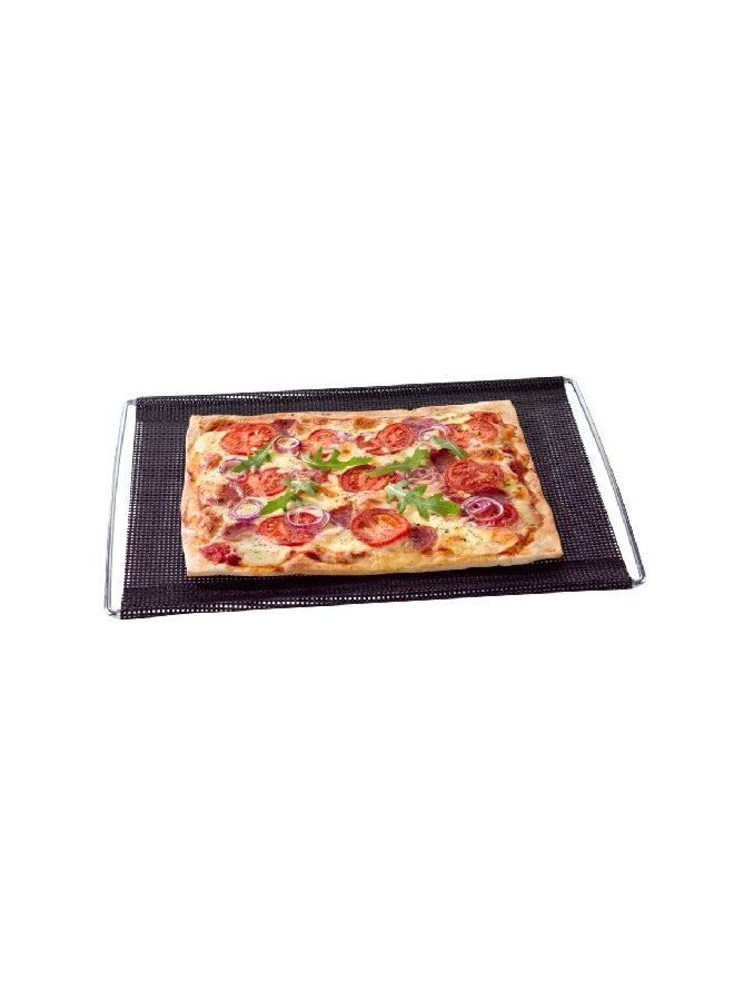 NOSTIK Rectangular Extendable Non-Stick Oven Tray Black 40 x 30 x 1 cm 1-CCC-147/TBC - Image 2