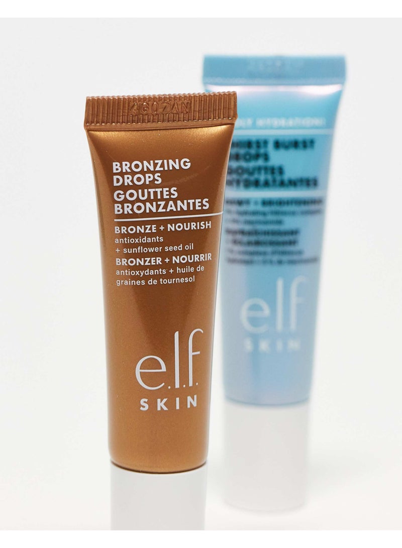 إلف مجموعة Skin Hottest Drops Duo - سيروم تفتيح البشرة وتسميرها - Image 2