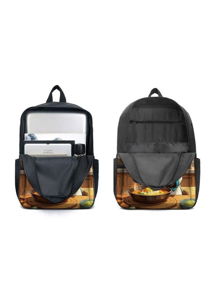 The latest universal cartoon new three-piece schoolbag (for students, teenagers, children) - 406  - Image 4