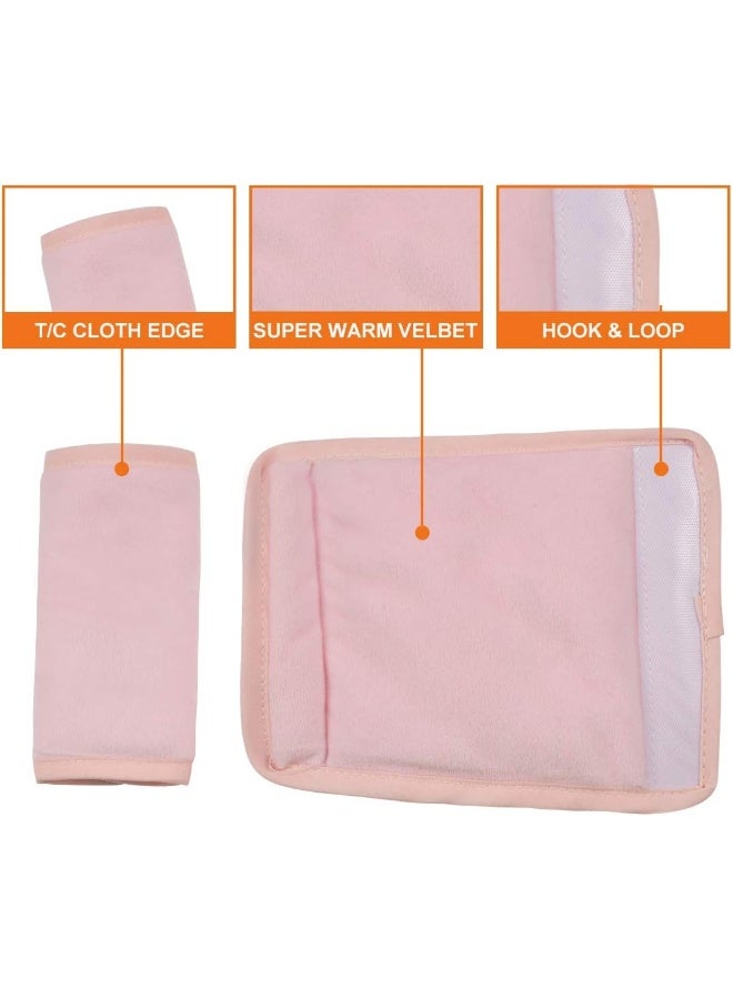 COOLBEBE Car Seat Straps Shoulder Pads for Baby Kids, Super Soft Seat Belt Covers for All Car Seats/Pushchair/Stroller/High Chair - Image 5
