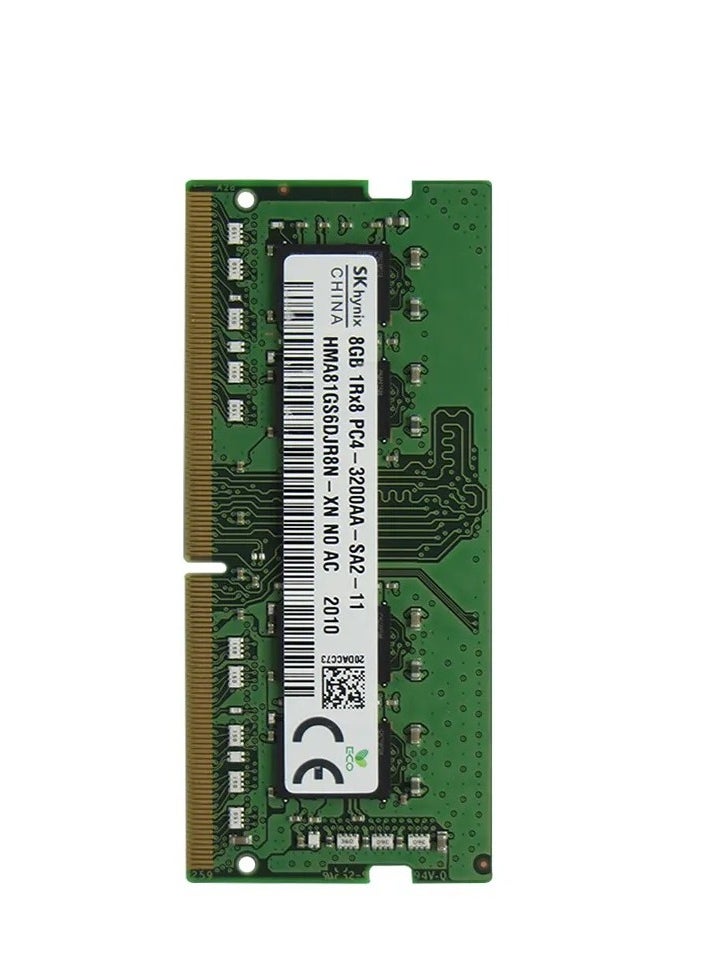 هاينكس ذاكرة وصول عشوائي للكمبيوتر المحمول SK Hynix 8GB SODIMM DDR4 3200 PC4 1Rx16 HMAA1GS6CJR6N-XN SO-DIMM لأجهزة Dell وHP وLenovo وغيرها من الأنظمة  - Image 4