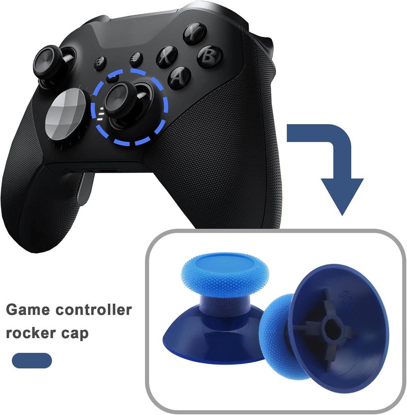 Xbox Series Handle Rocker Replacement Kit, Mushroom Cap 3D Rocker Cap - Image 3