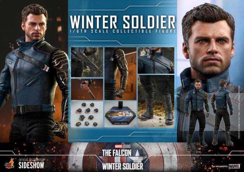 Hot Toys The Falcon And The Winter Soldier - The Winter Soldier Collection Figure - Image 5