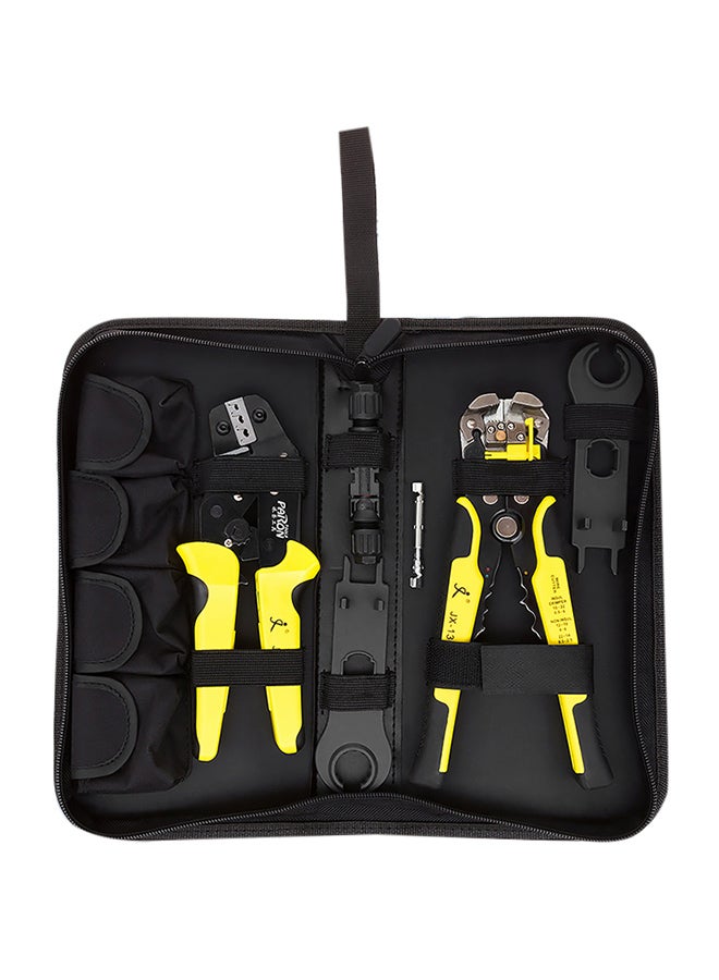 2-Piece Wire Stripper And Crimping Plier Multicolor 0.932kg