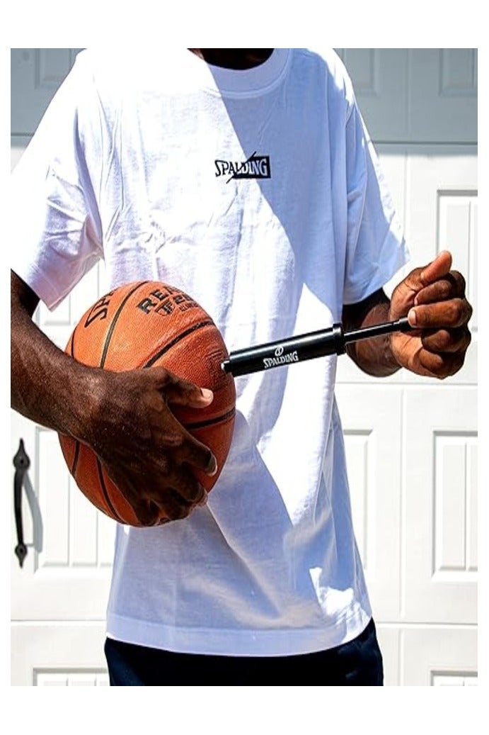 SPALDING All-in-One Ball Maintenance Kit – Includes Hand Pump, Needles & Pressure Gauge – For All Sports Balls - Image 3