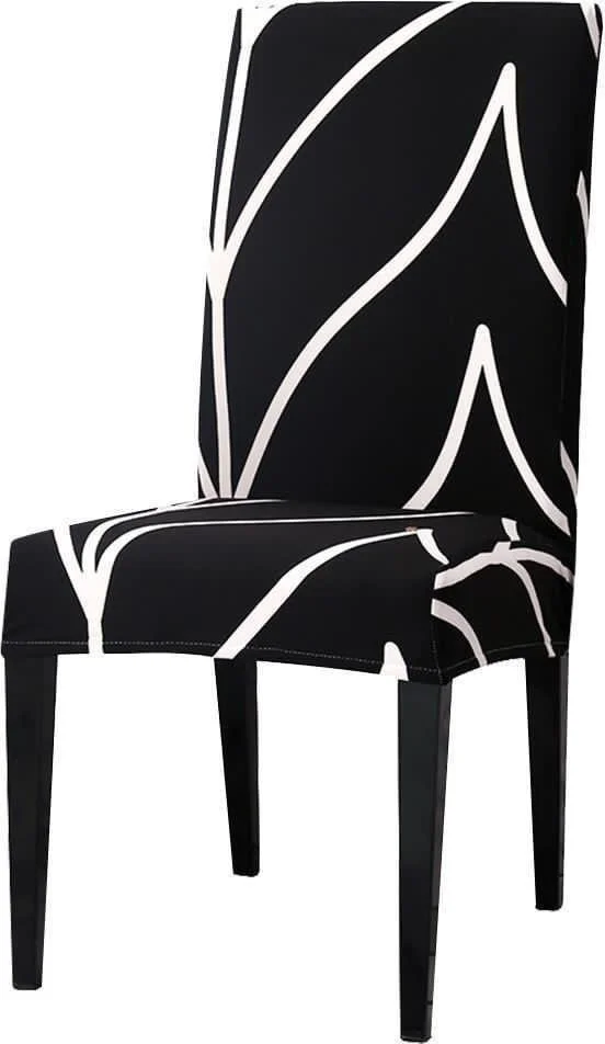 الجيار Patterned Velvet Chair Cover, lycra, elastic, standard, Heartbeat Pattern (1 Piece)
