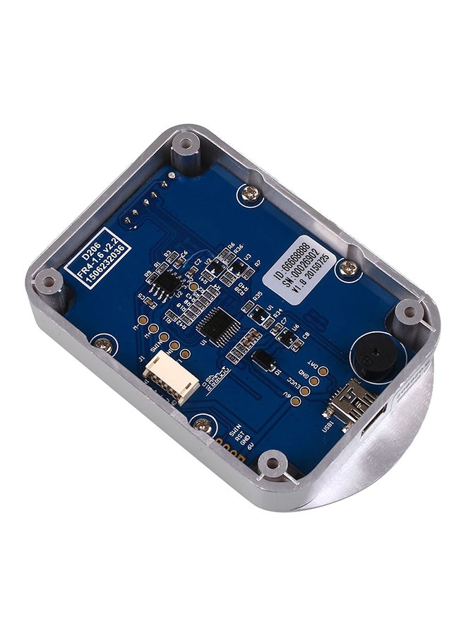 أداة رقمية لقفل الأدراج مع لوحة مفاتيح رقمية إلكترونية أبيض 11.8*4.7*3سم - Image 4