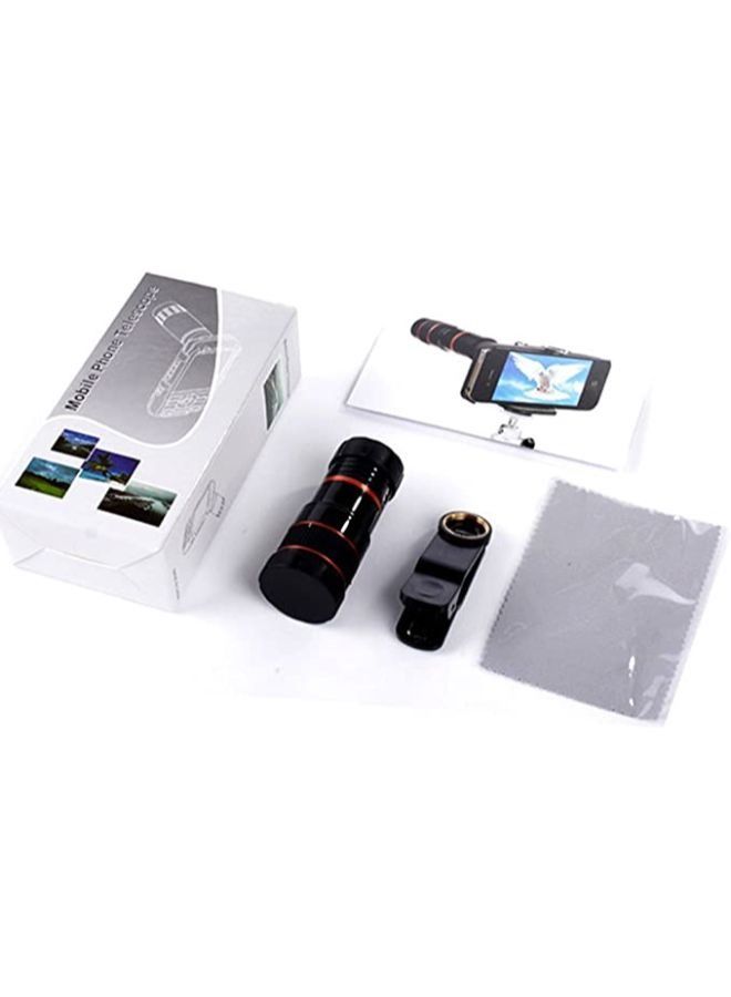 إيزي لايف عدسات كاميرا الهاتف المحمول زووم Telephoto Universal Clip-On Lens Kit for iPhone - Image 4
