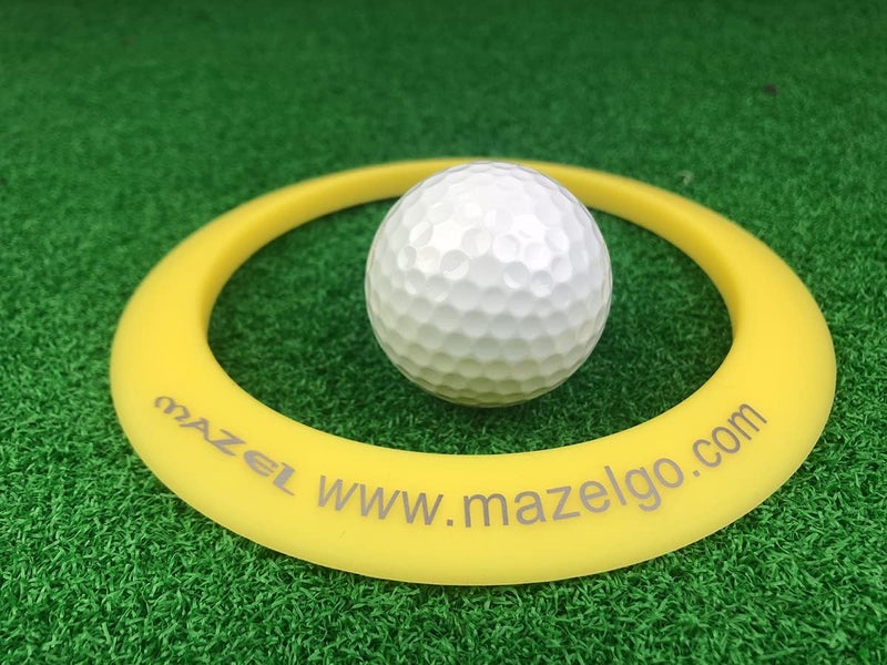 MAZEL Golf Putting Cup/Ring for Training Aid Indoor & Outdoor - All-Direction Practice Hole Putting Accuracy Trainer - Image 2