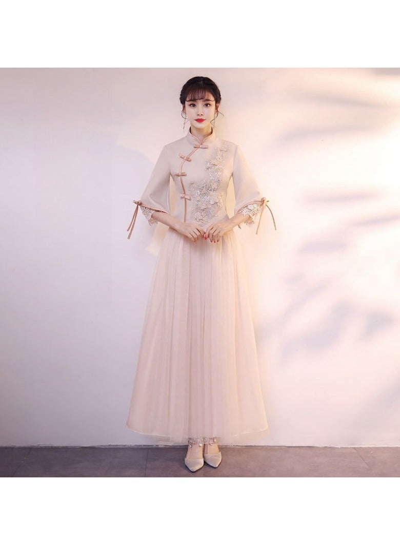 KUYING New Fashionable and Elegant Bridesmaid Dress - Image 1