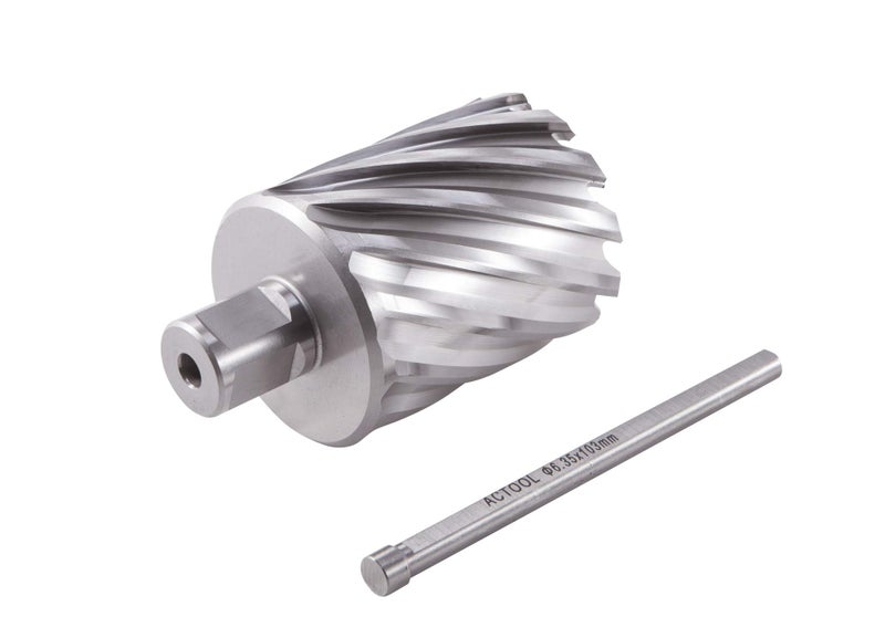 ACTOOL 2" Diameter × 2" Depth of Cut HSS ANNULAR Cutter with 3/4'' Weldon Shank - Image 4