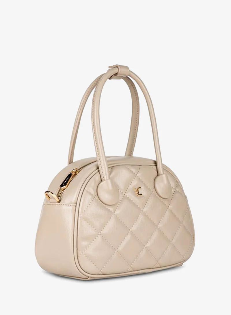 Vincci Women Quilted Satchel Bag