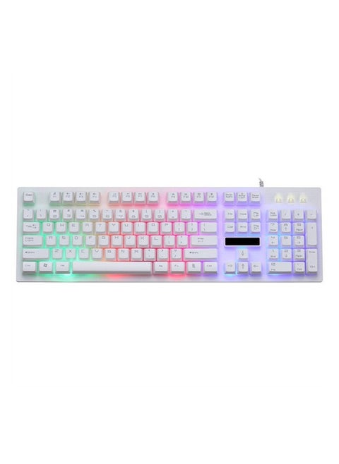G20 LED Rainbow Color Game USB Wired RGB Mechanical Keyboard