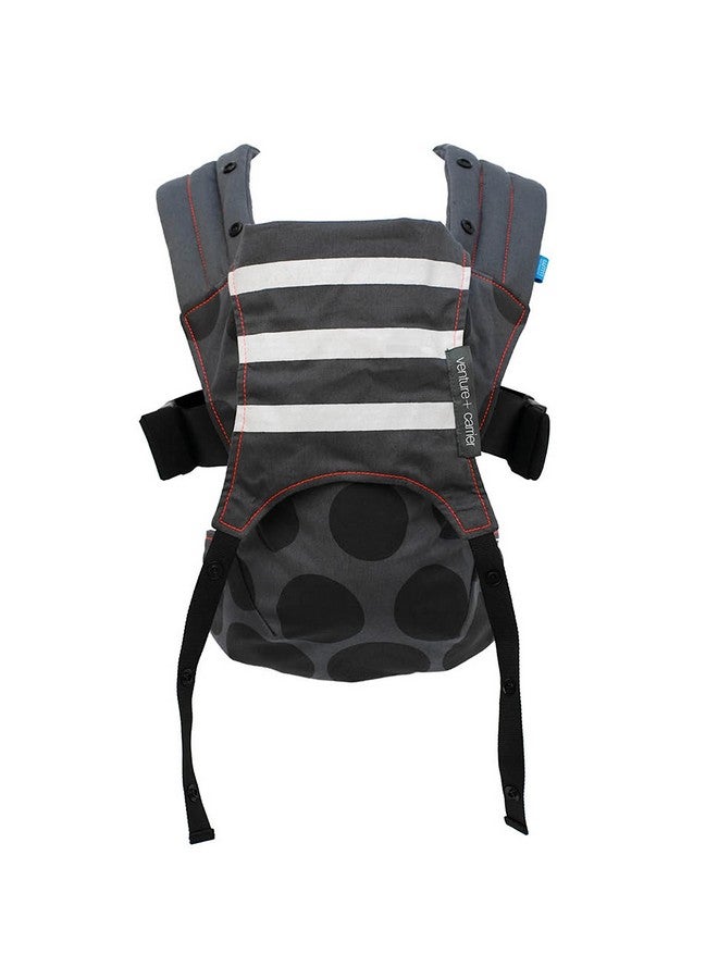 Diono We Made Me Venture+ 2-in-1 Toddler Carrier, Front Carry & Back Carry from 18 - 36 months, Black Gradient Spots - Image 1
