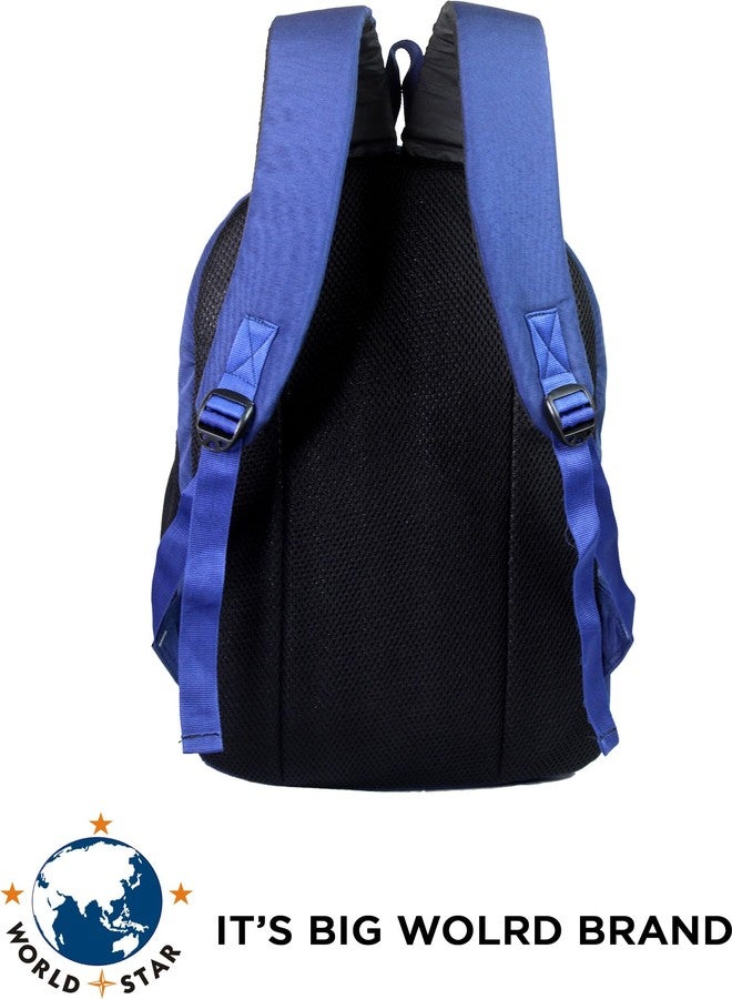 WORLD STAR Large Laptop Backpack for Unisex | Blue - Image 5