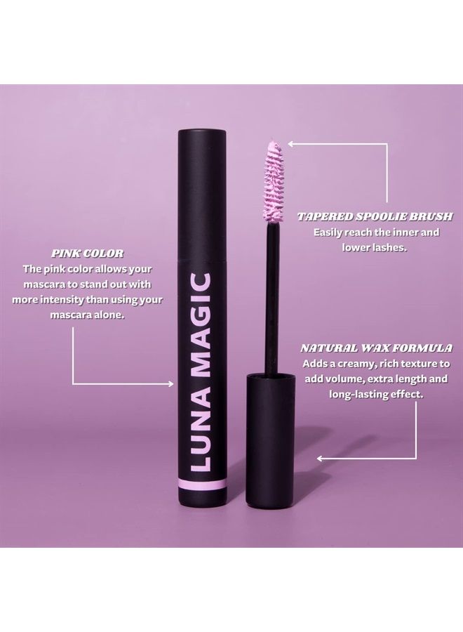 LUNA MAGIC Va-Va Pink Lash Primer, Lengthening, Volume, Longer, Thicker Lashes 0.9ml  - Image 4