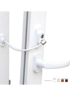 Demdem Keyed Rope PVC Door Window Safety Lock 