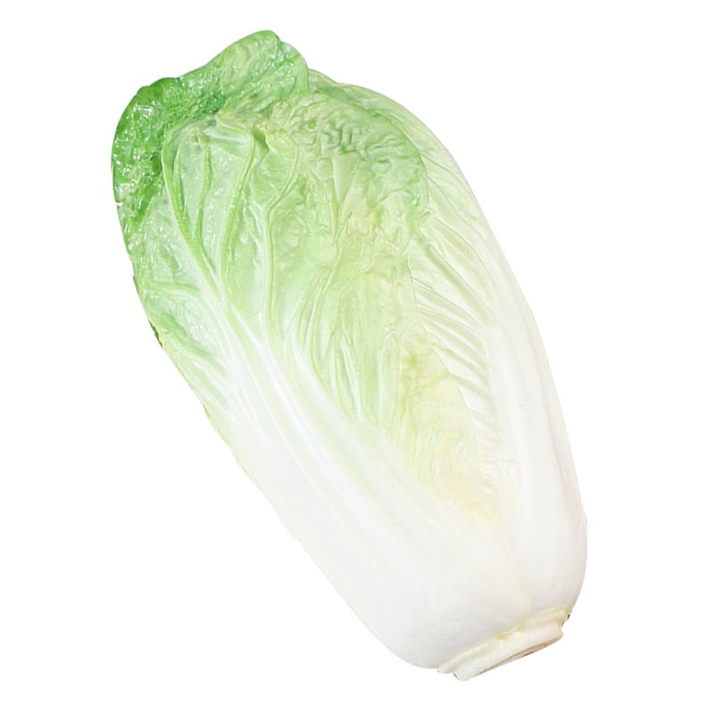 Fake Vegetable Artificial Vegetable Lifelike Chinese Cabbage Model Restaurant Display Prop - Image 1
