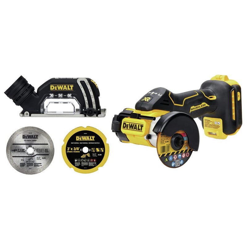 DEWALT DEWALT 20V MAX Cut Off Tool, 3 in 1, Brushless, Power Through Difficult Materials, Connected LED Work Light, Bare Tool Only (DCS438B)  - Image 1