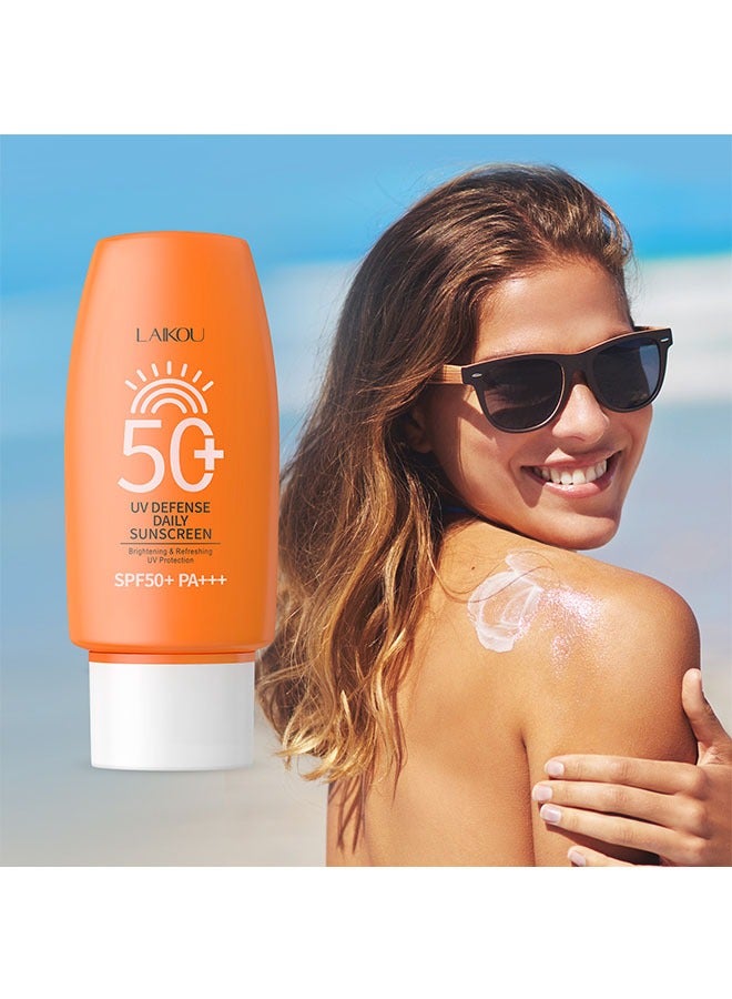 لايكو SPF50 + كريم تبييض واقية من الشمس المنعش - Image 1