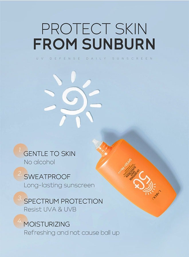 لايكو SPF50 + كريم تبييض واقية من الشمس المنعش - Image 5