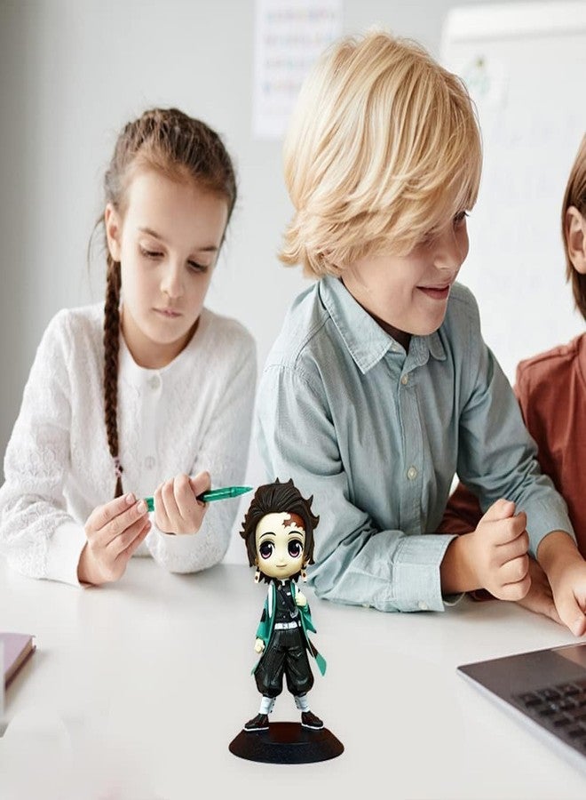 Abelestore Action Figure- Miniature Toy Figure Special Edition for Car Dashboard, Decoration, Cake, Office Desk & Study Table (Tanjiro) - Image 5