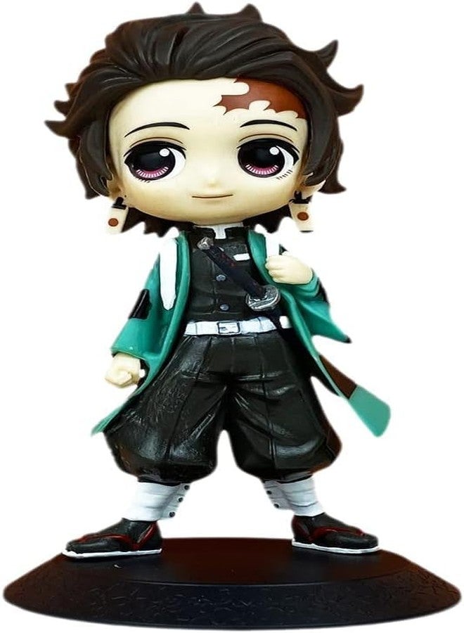 Abelestore Action Figure- Miniature Toy Figure Special Edition for Car Dashboard, Decoration, Cake, Office Desk & Study Table (Tanjiro) - Image 1
