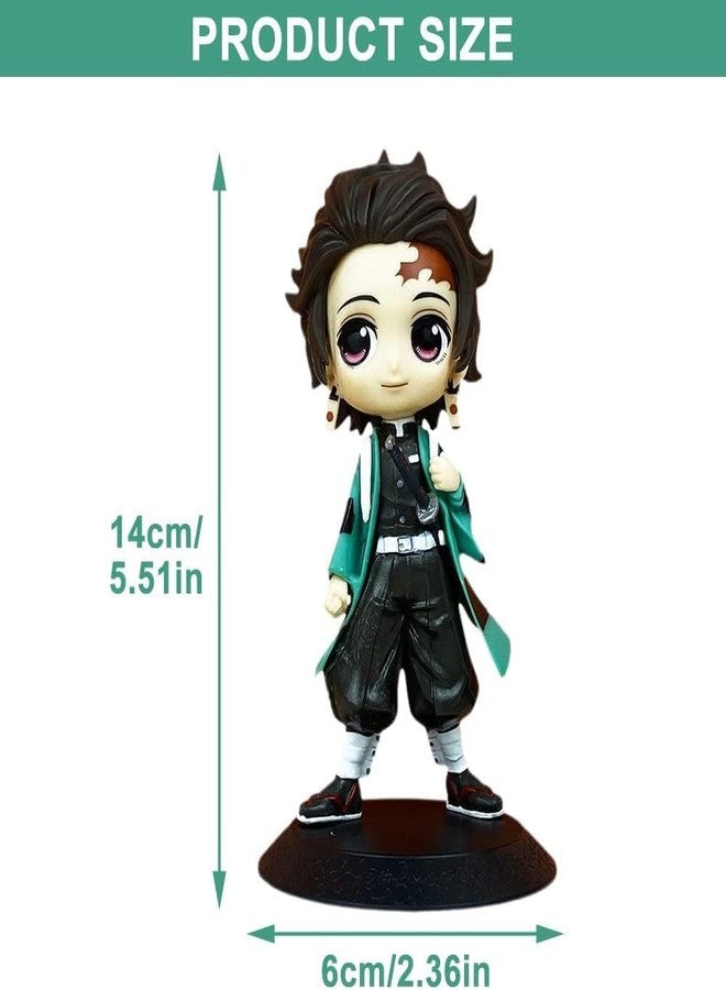 Abelestore Action Figure- Miniature Toy Figure Special Edition for Car Dashboard, Decoration, Cake, Office Desk & Study Table (Tanjiro) - Image 3