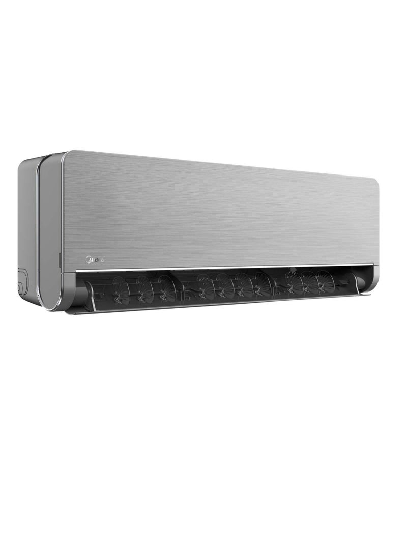 Midea IcyBlast Split AC 21500 BTUHeatCoolInverterWifiEcoMaster Gray Color 6.3 kW MSTXCV24HRNXT Grey - Image 4