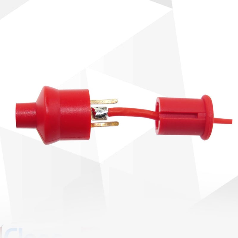 1 مجموعة 5 قطع خطاف كهربائي سيليكون كابل مسبار متعدد القياسات ثنائي الرصاص لرقائق SMD - Image 4