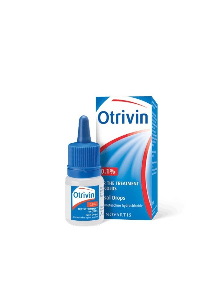 NOVARTIS Otrivin Drop Adult 0.1% 10Ml 