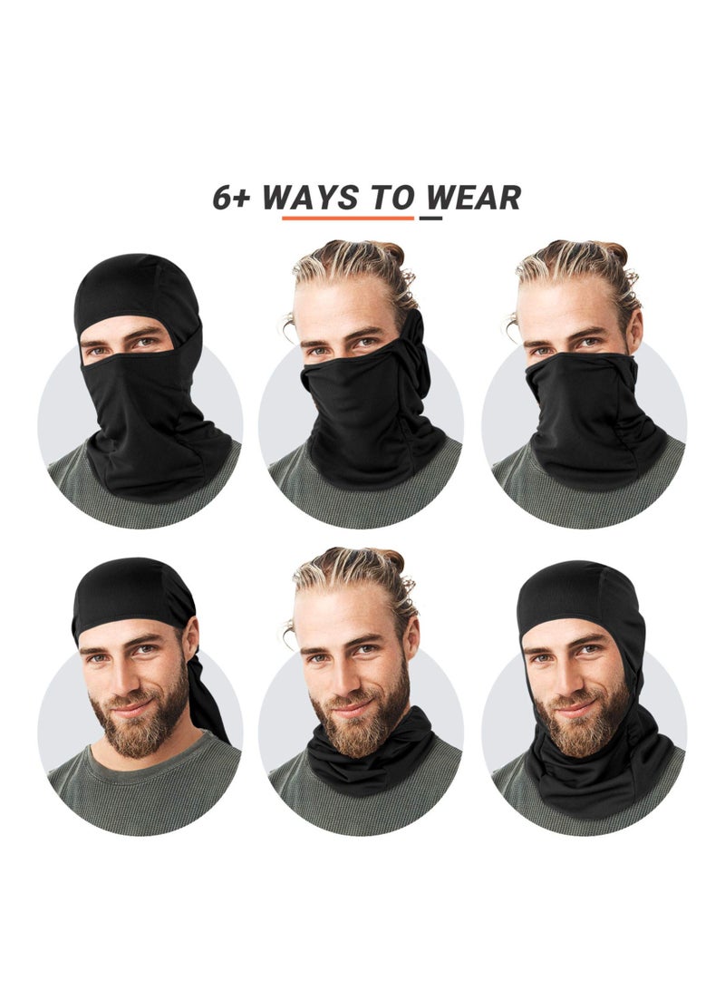 KASTWAVE Cycling Face Mask, Motorcycle Cycling Ski Mask, UV Protection Helmet Liner Windproof Outdoor Headwear Men Women, Sunscreen, Dustproof, Comfortable, Skin-Friendly and Breathable - Image 5