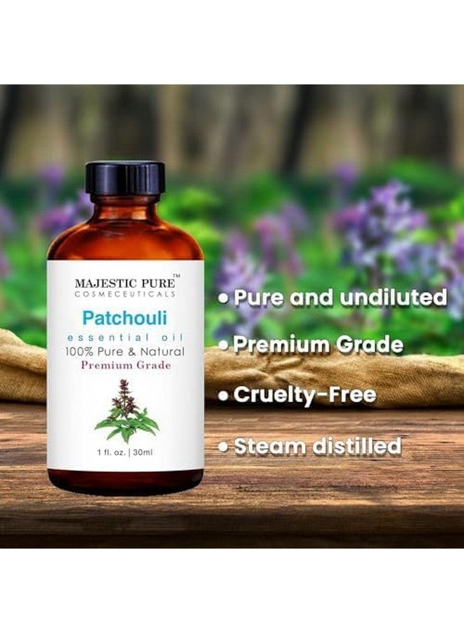 Majestic Pure MAJESTIC PURE Patchouli Essential Oil | 100% Pure and Natural Patchouli Oil | Premium Grade Essential Oils for Hair Care, Home Diffusers, Skin, Aromatherapy, Massage and Humidifiers | 1 Fl Oz - Image 3