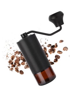 Excefore Manual Coffee Grinder, Portable Conical Burr Coffee Grinder, with Precise Grind Settings, Uniform Grinding, Faster Grinding Efficiency, for Full Coffee Flavor at Home, Office, Travel, Camping  - Image 1
